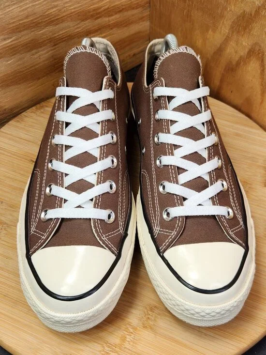 Converse Chuck 70 All Star Womens Ox Low Canvas Sneakers - Picture 3 of 9